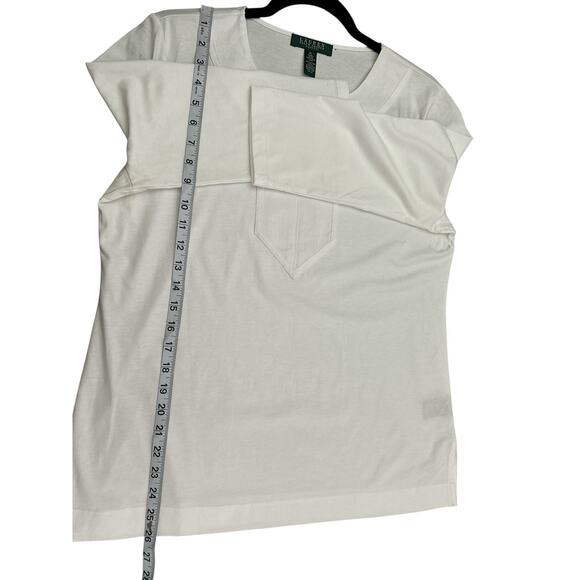 Lauren Ralph Lauren's soft tunic is crafted from luxe combed cotton.size PL - Picture 6 of 7
